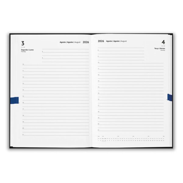Agenda A5 Ecológica em rPET Reciclado (100% rPET) - Imagem 4