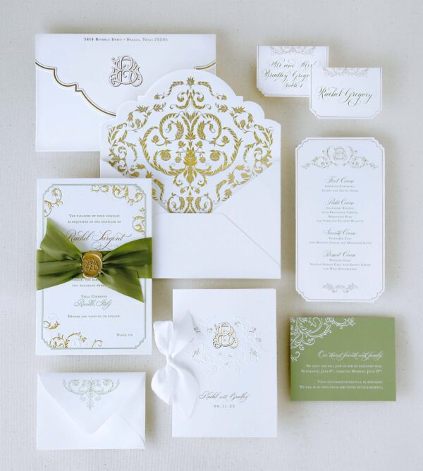 Identidade Visual Casamento Celebração: Pacote Completo com +5 Peças | Memória em Papel - Imagem 9
