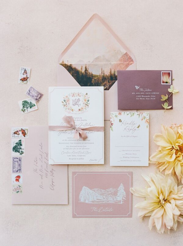 Identidade Visual Casamento Essência - Convites e Papelaria Personalizada
