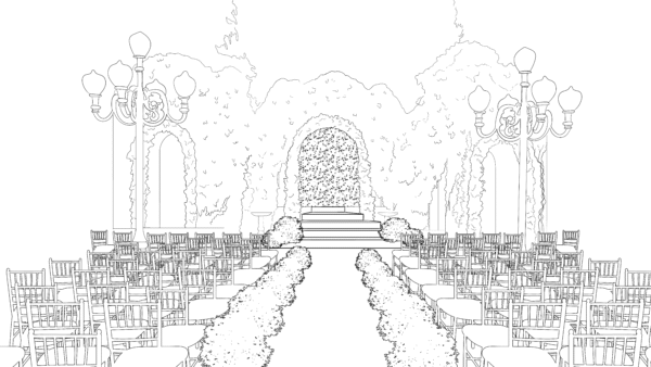 Ilustração Sketch de Local em Vetor | Presente Personalizado de Casamento | Memória em Papel - Imagem 3