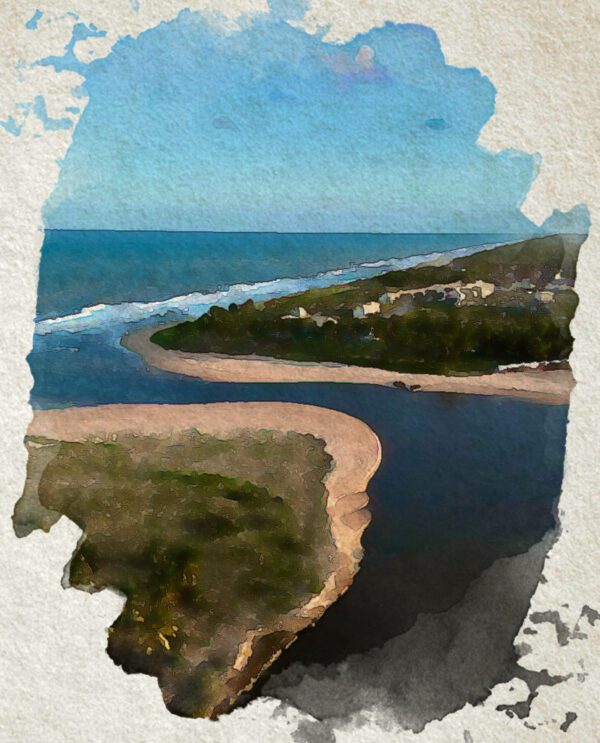 Aquarela Digital Personalizada de Local | Arte para Convites e Presentes | Memória em Papel - Imagem 3